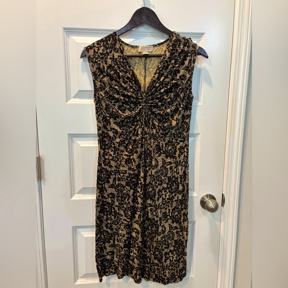Michael Kors Dress Medium black and tan